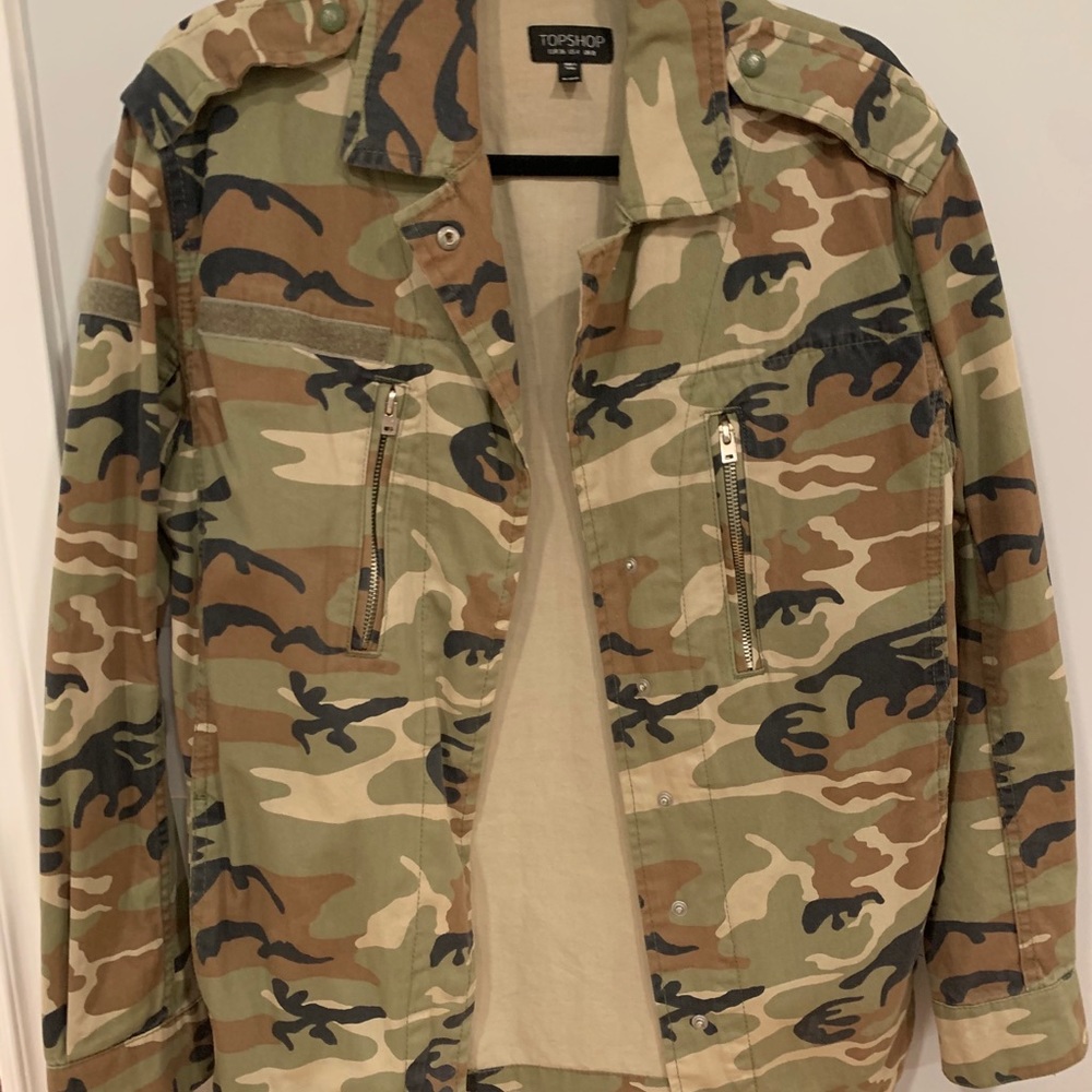 Top shop army jacket